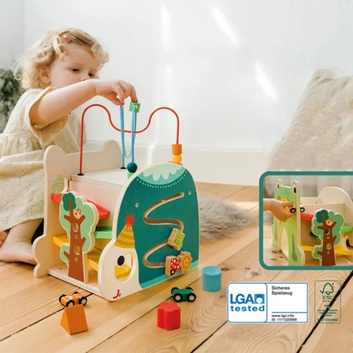 Alternative view of Houten motoriek kubus