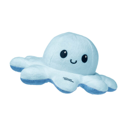 Alternative view of Mood octopus knuffel donkerblauw/lichtblauw