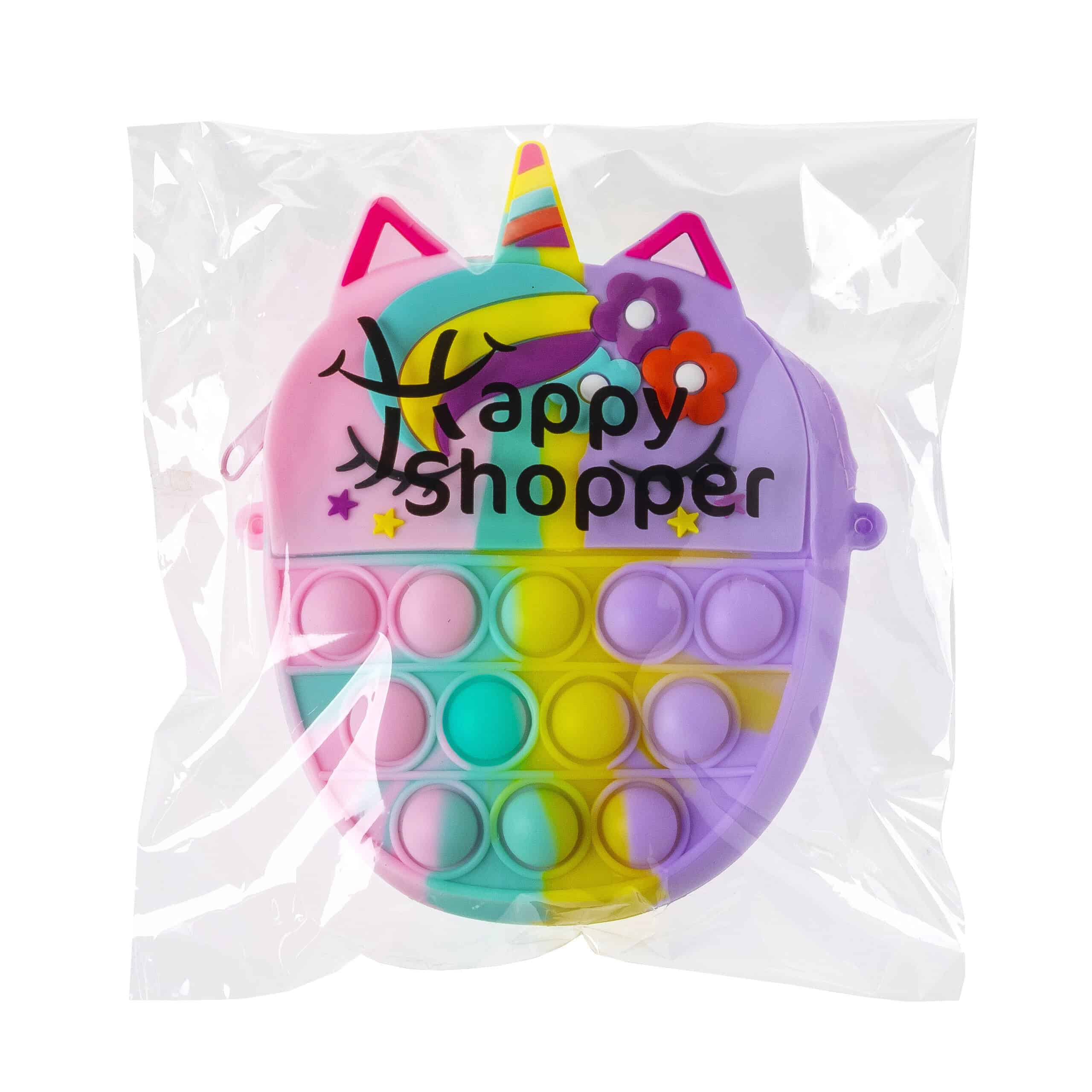 Pop It Unicorn Tasje - Rond - Afbeelding 3