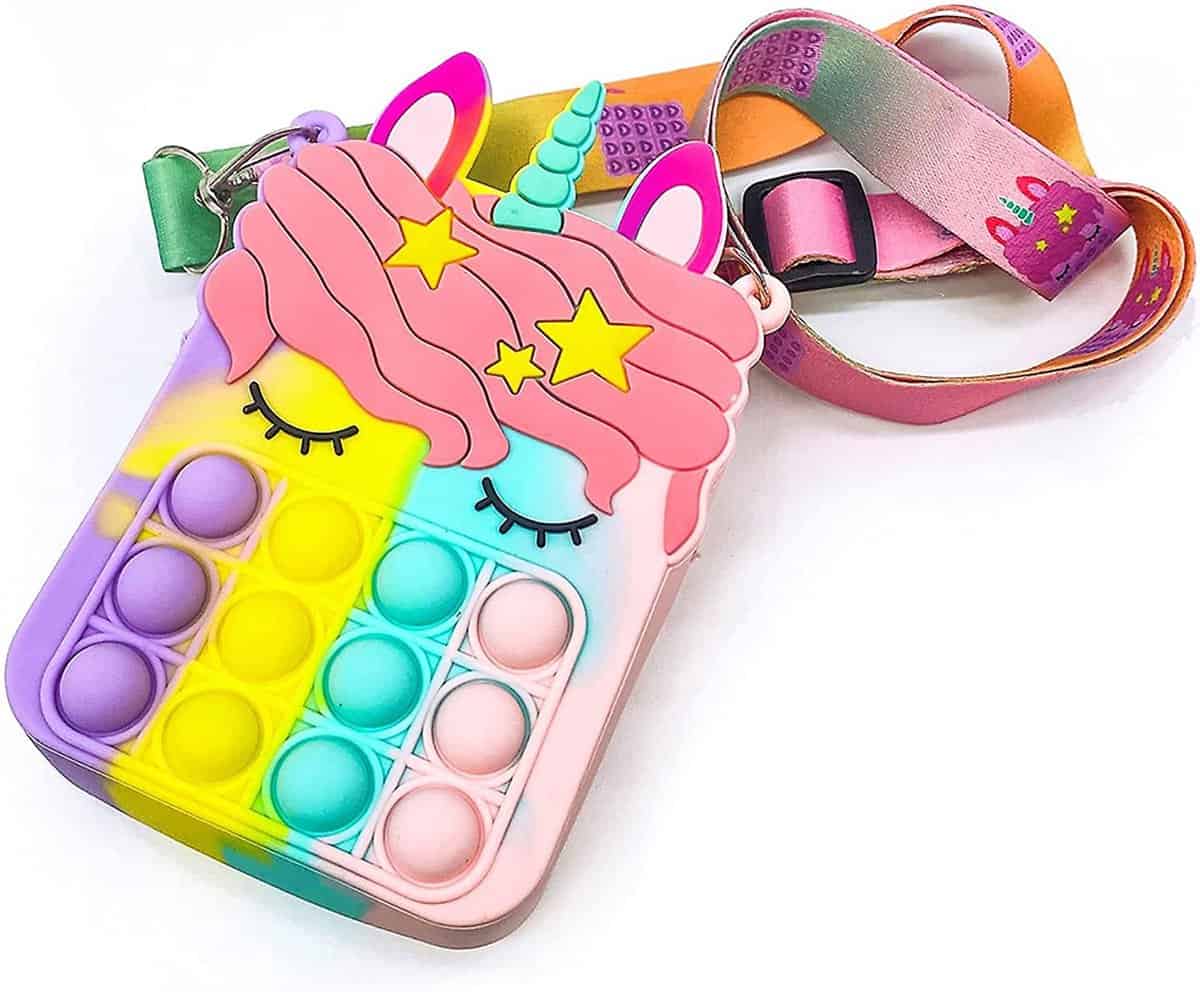 Pop It Unicorn Tasje - Rechthoekig - Afbeelding 3