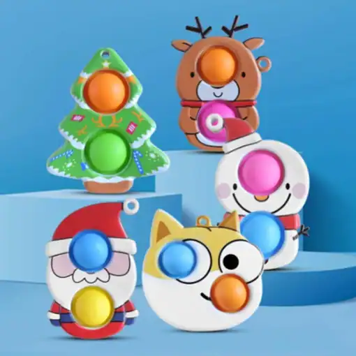 Alternative view of Simple Dimple kerstman