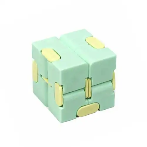 Infinity cube - pastel groen