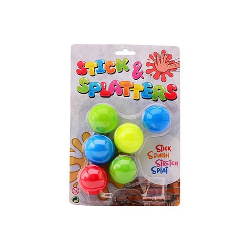 Stick en Splatters balletjes