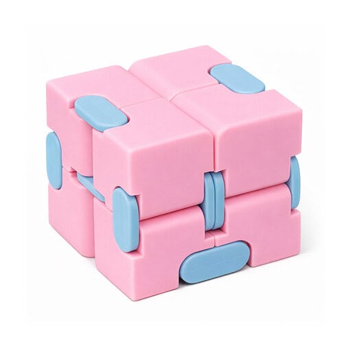 Alternative view of Infinity cube set - Fidget toys - Pastel kleuren - 3 stuks