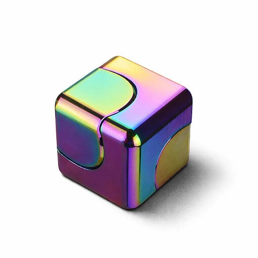 Alternative view of Fidget cube set - Infinity cube - Draaikubus - Multicolor - 3 stuks