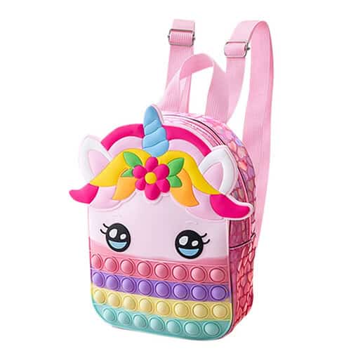 Pop It rugzakje Unicorn pastel