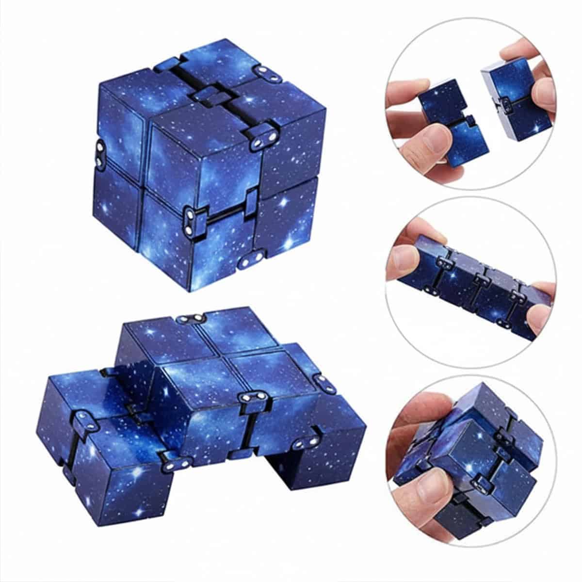 Infinity Cube Fidget Toy - Space - Afbeelding 4