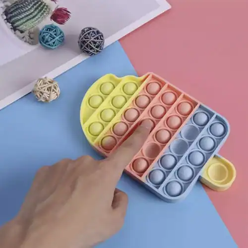 Fidget Toy Pop It IJsje Pastel - Sensorisch Anti-Stress Speelgoed