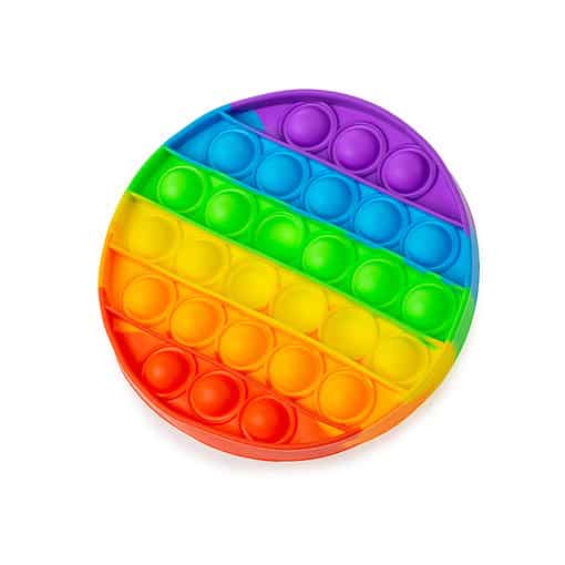 Alternative view of Pop It Set - Fidget Toy - Regenboog