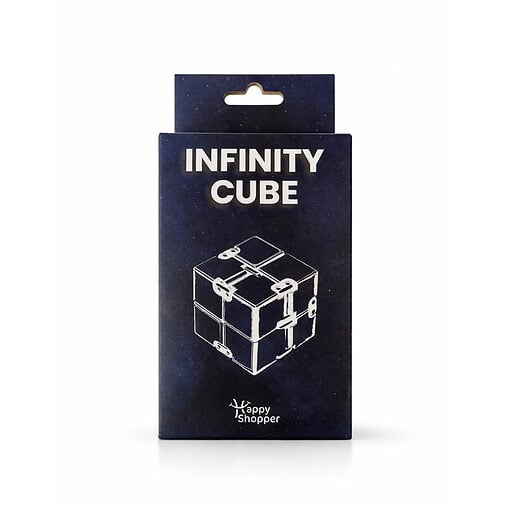 Alternative view of Infinity Cube Fidget Toy - Zwart