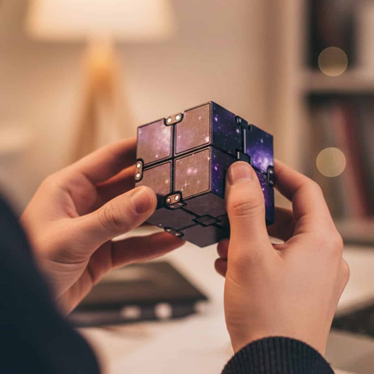 Infinity Cube Fidget Toy - Space - Afbeelding 2