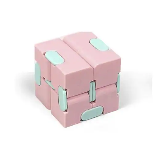 Infinity cube - pastel roze