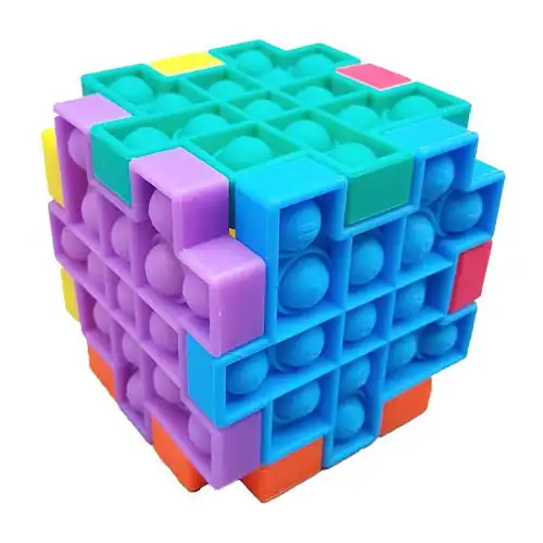 Pop It fidget cube puzzel