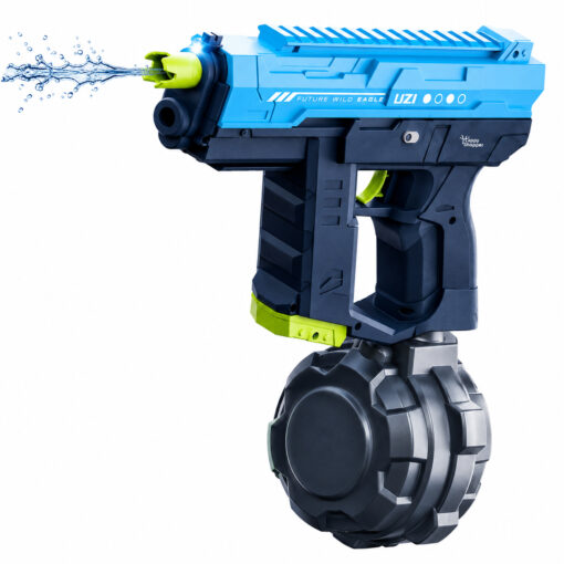 Elektrisch Waterpistool UZI-model Blauw – Automatisch Waterpistool