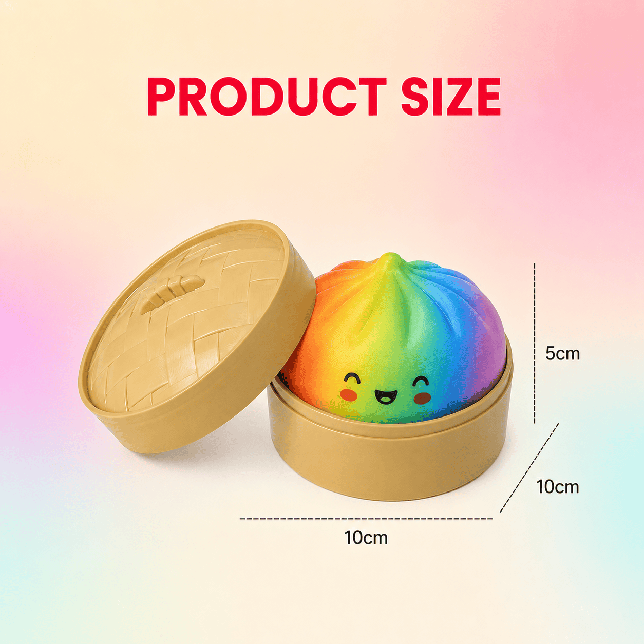 Jeppies® Squishy Dumpling – Pastel Colors Blind Box - Afbeelding 8