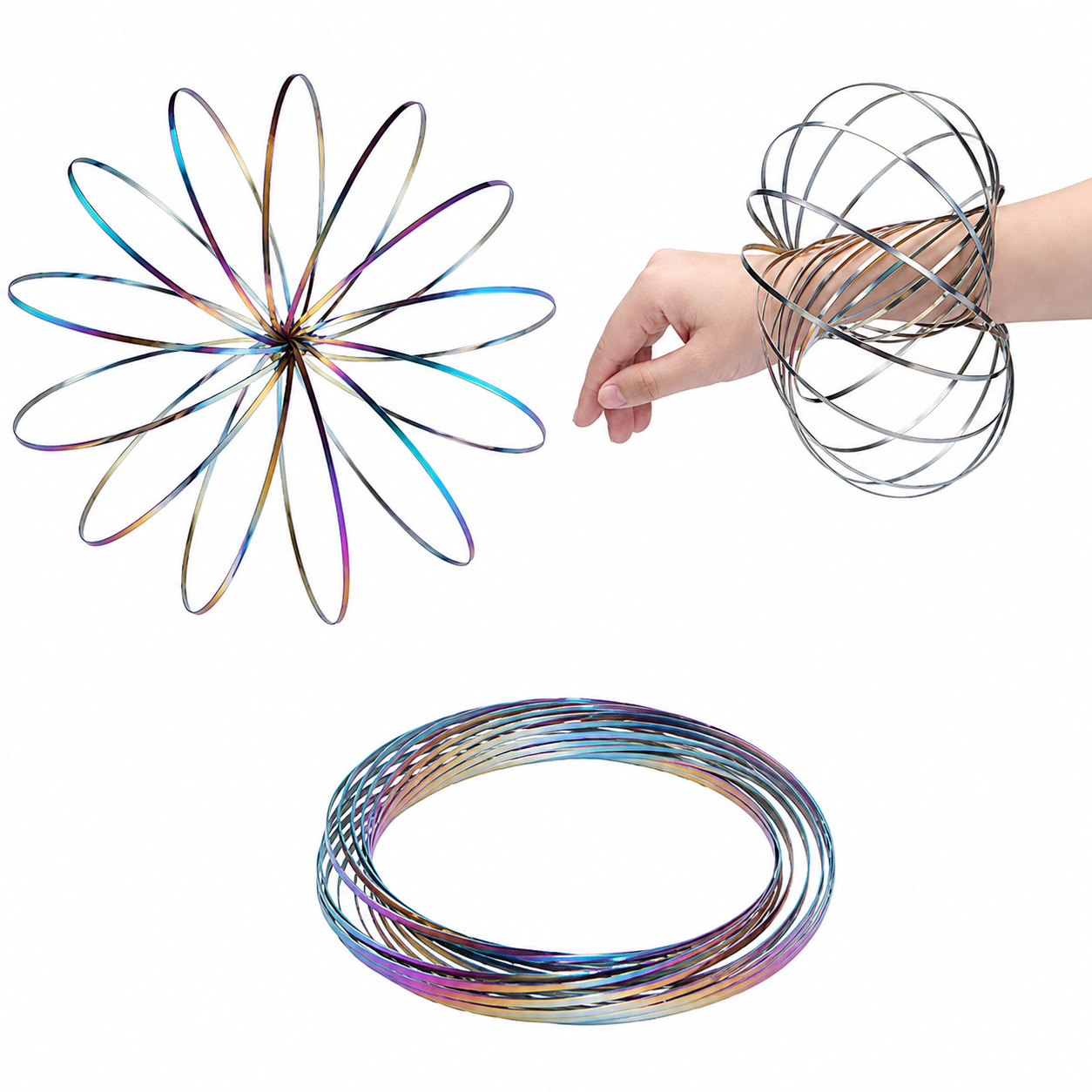 Magic flow ring regenboog - Magische ring - Multicolor