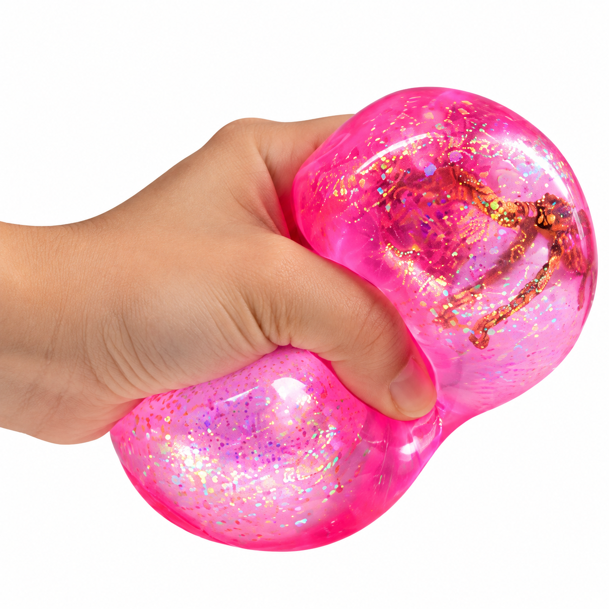 Squishy Cube Dino – Zachte Stressbal Fidget Toy – Slow Rising – Kleuren assortiment - Afbeelding 3