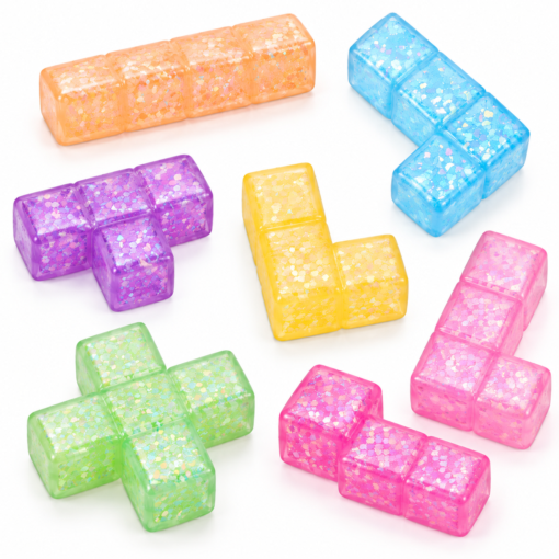 Squishy Cube Puzzel – Zachte Stressbal Fidget Toy – Slow Rising – 7 Puzzelstukjes