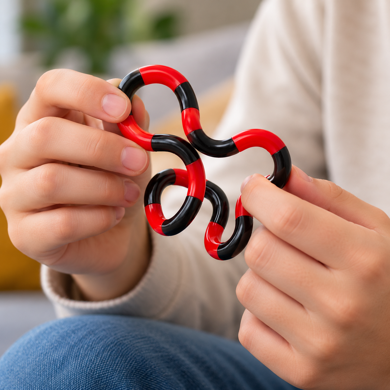 Fidget Twister - Draai- en Friemelspeelgoed - Willekeurige Kleuren - Afbeelding 4