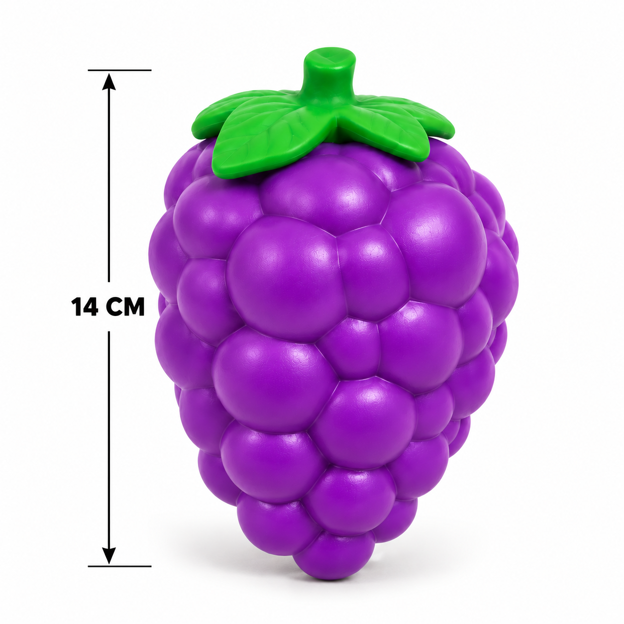 Squishy Grapes – Zachte Stressbal Fidget Toy – Slow Rising – Druiven – 14 cm - Afbeelding 4