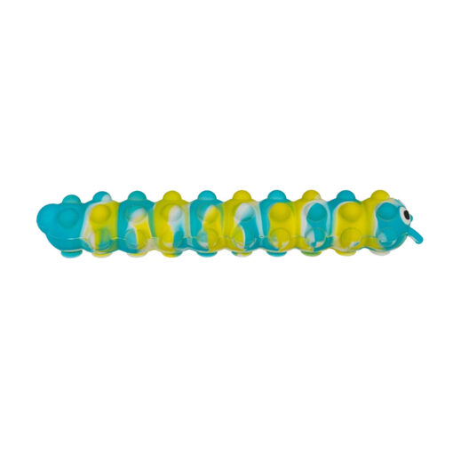 Alternative view of Pop en plak rups - Fidget toy - Multicolor