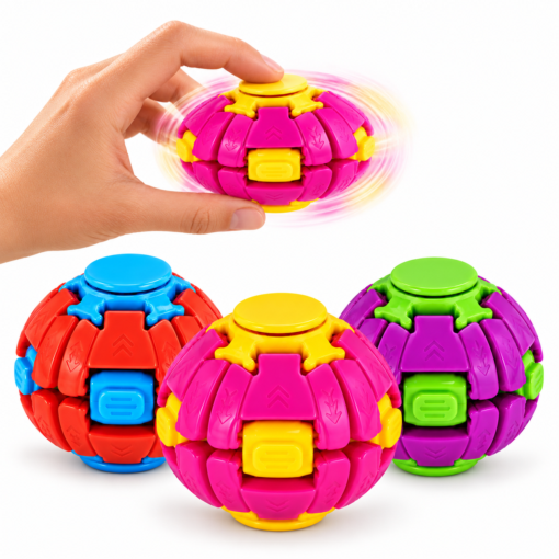 Spinshift Fidget Spinner - Fidget Bal - Fidget toys - Kleuren assortiment