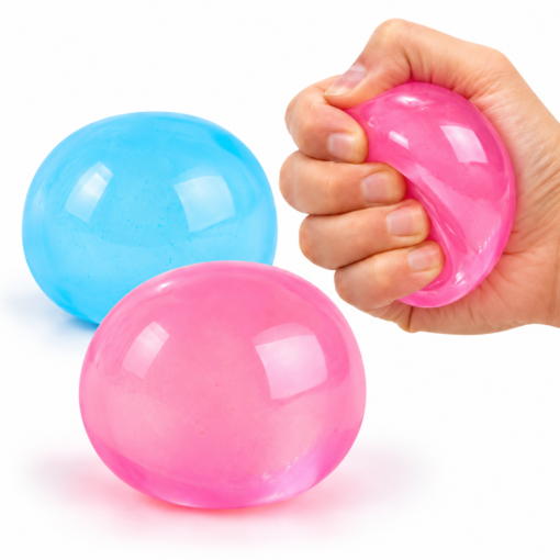 Squishy Bal – Zachte Stressbal Fidget Toy – Slow Rising – Kleuren assortiment
